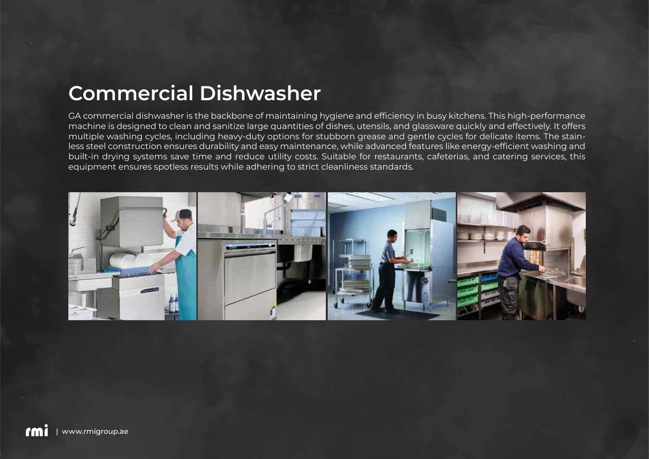 Commercial Dishwasher